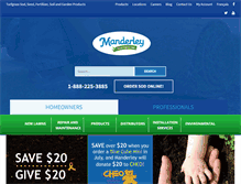 Tablet Screenshot of manderley.com